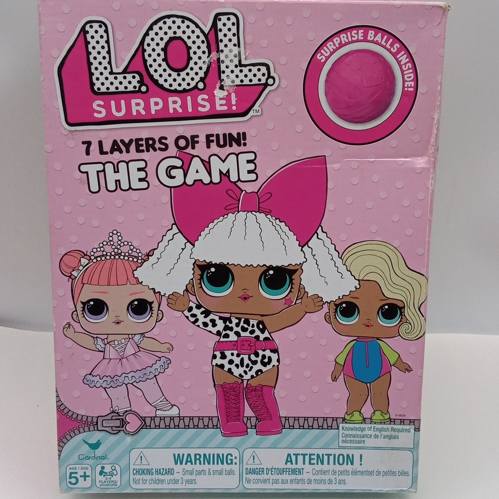 💵3/$13 FILL A BOX SALE! NWOT.  L.O.L Surprise! 7 Layers of Fun! The Game